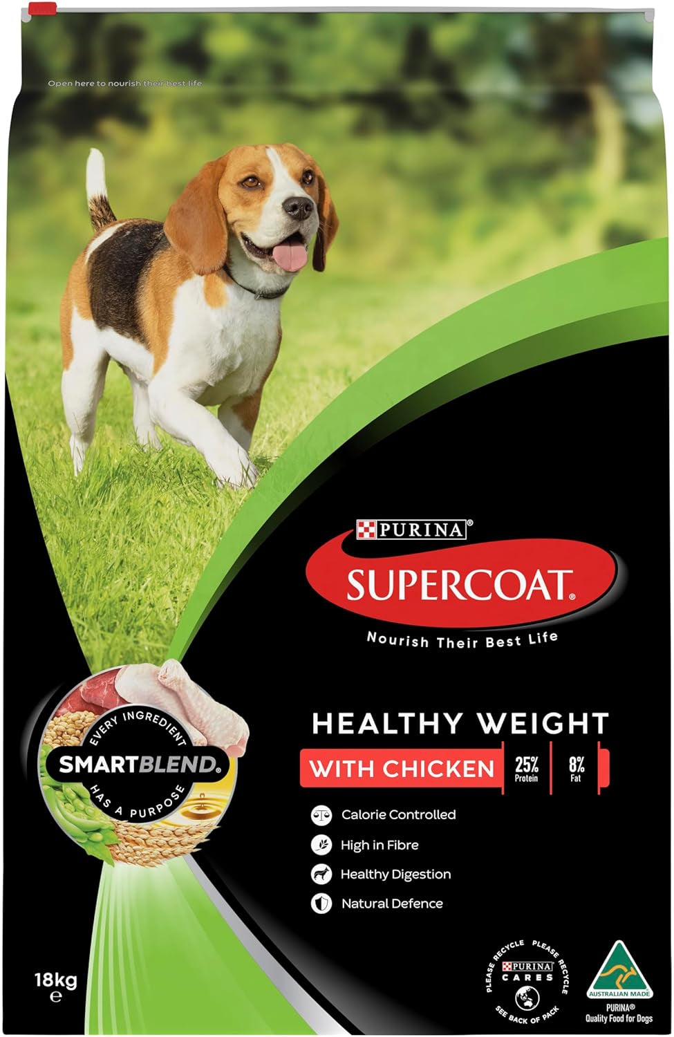 SUPERCOAT SMARTBLEND Adult Dry Dog Food Chicken 18Kg
